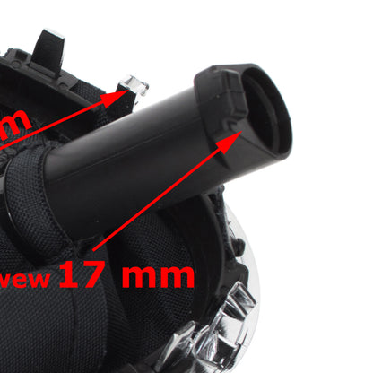 Renault Trafic III 14-19 Gear Knob BLACK / CHROME + BLACK GAITER WITH CHROME FRAME 6-SPEED