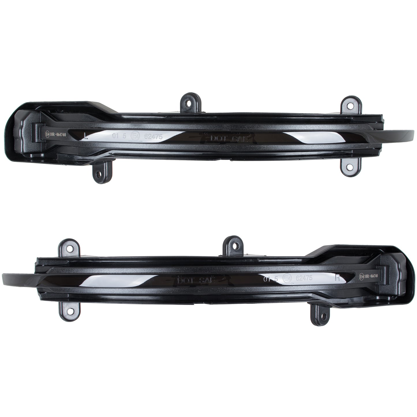 Audi Q7 4L 09-15 mirror indicator left + right SMOKED DYNAMIC LED 2 pcs. SET