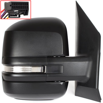 MAN TGE 17-22 exterior mirror ELECTRIC HEATED black right