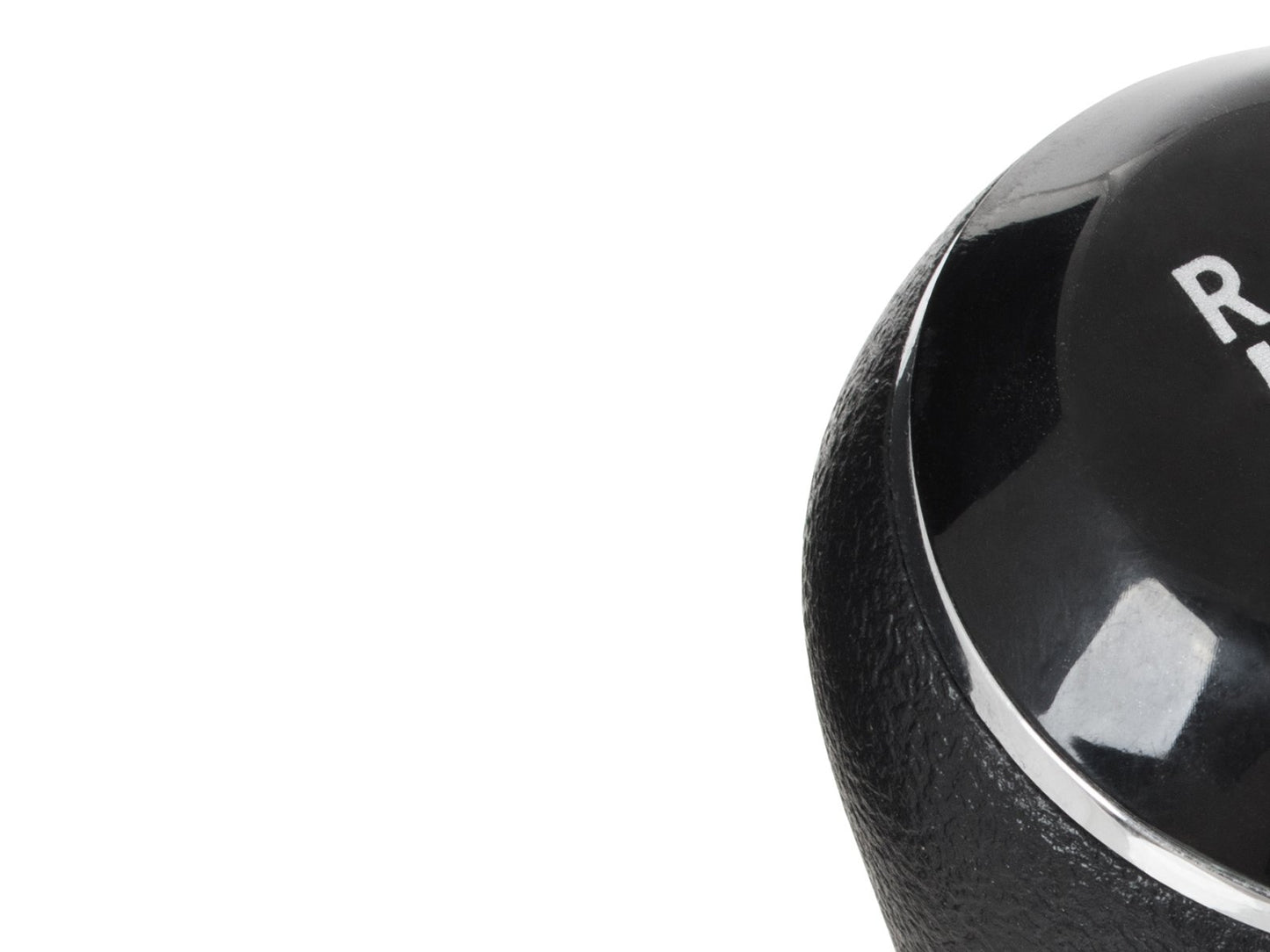 VW Polo V 6R 2009- Black Gear Knob + Chrome Frame Gaiter 5 SPEED