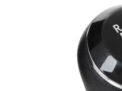 VW Polo V 6R 2009- Black Gear Knob + Chrome Frame Gaiter 5 SPEED