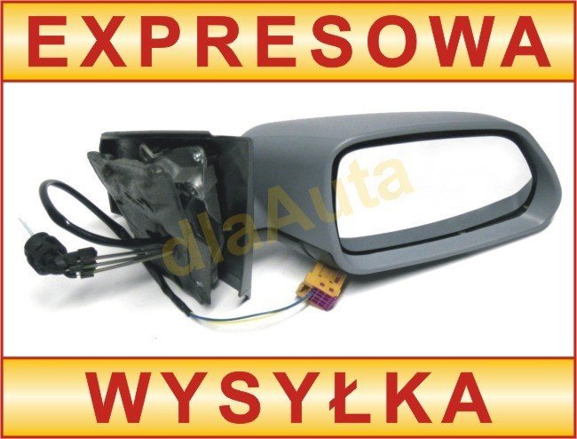 VW Polo 9N3 05-09 manual wing mirror TO BE PAINTED right
