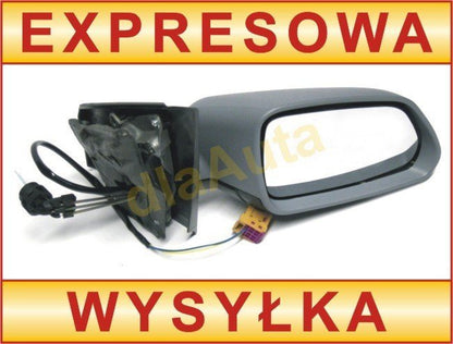 VW Polo 9N3 05-09 manual wing mirror TO BE PAINTED right