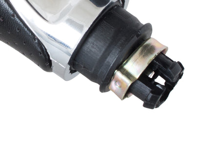 Audi A3 8L 96-03 Gear knob S-LINE BLACK + CHROME 5 SPEED (R at the top)