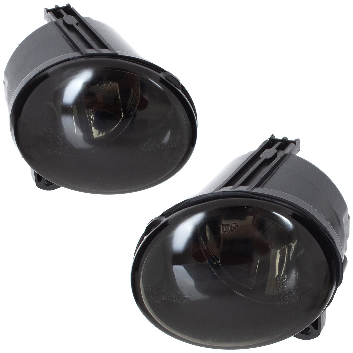 BMW 3 E92 E93 M-Pack 05-13 smoked fog lights left + right 2 pcs. set