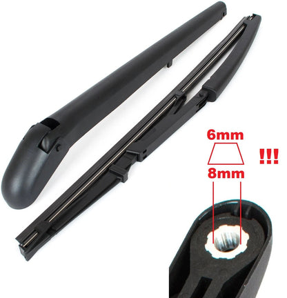 Fiat Multipla 99- rear wiper arm + blade