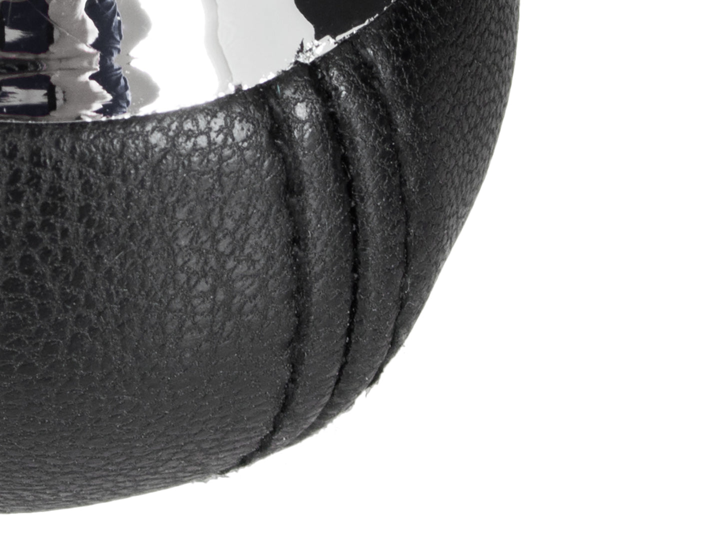 Hyundai Veloster 11-18 gear knob BLACK LEATHER 5 GEARS