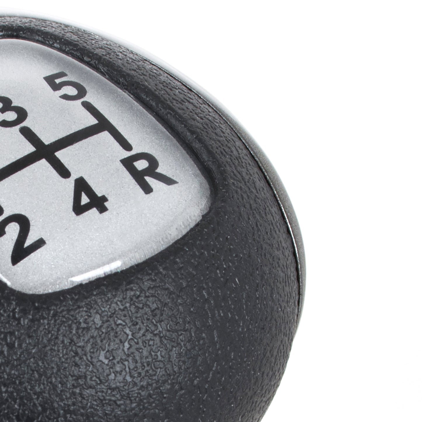 Honda Civic VIII 2005 - Gear knob GREY-BLACK 5 SPEED SILVER CAP