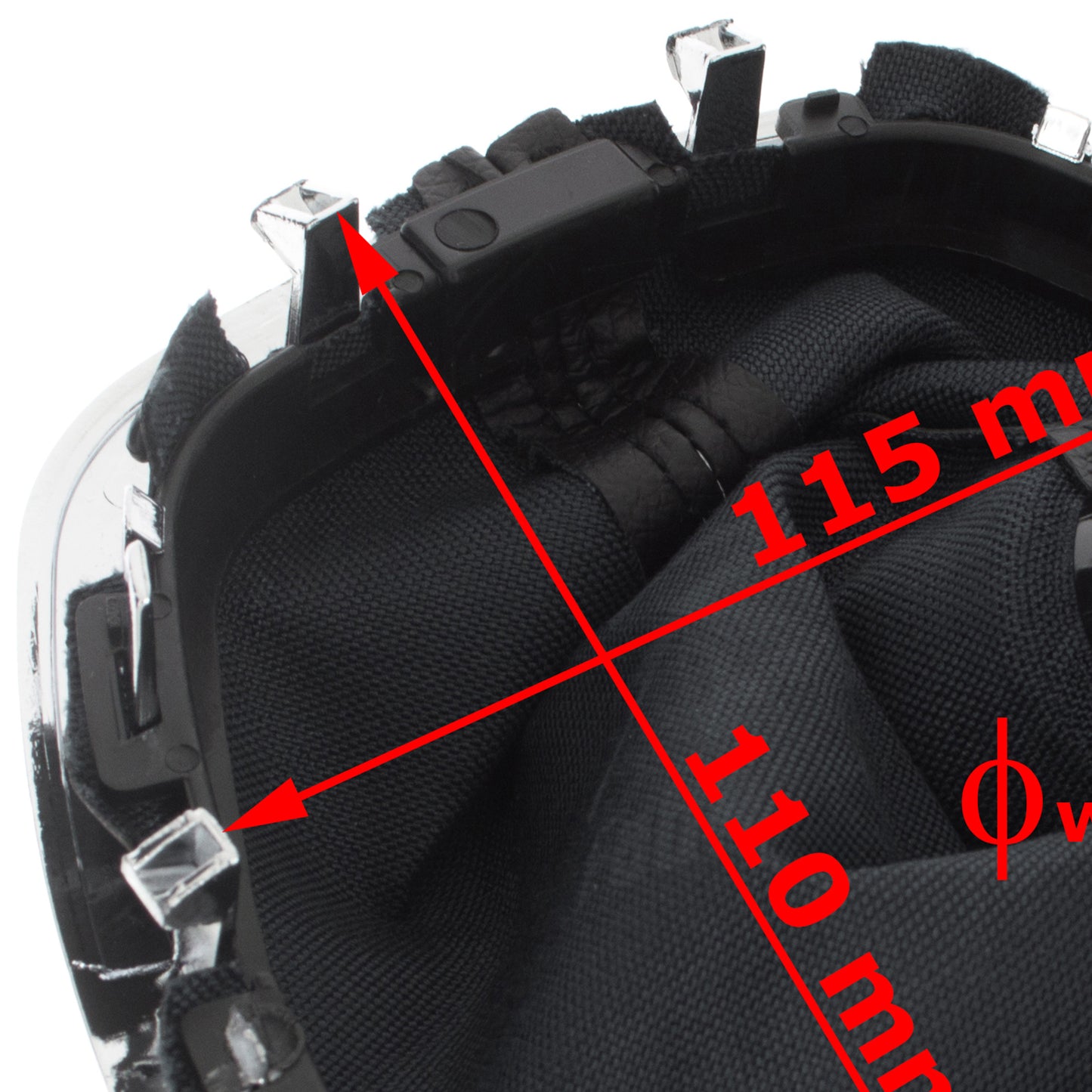 Renault Trafic III 14-19 Gear Knob BLACK / CHROME + BLACK GAITER WITH CHROME FRAME 6-SPEED