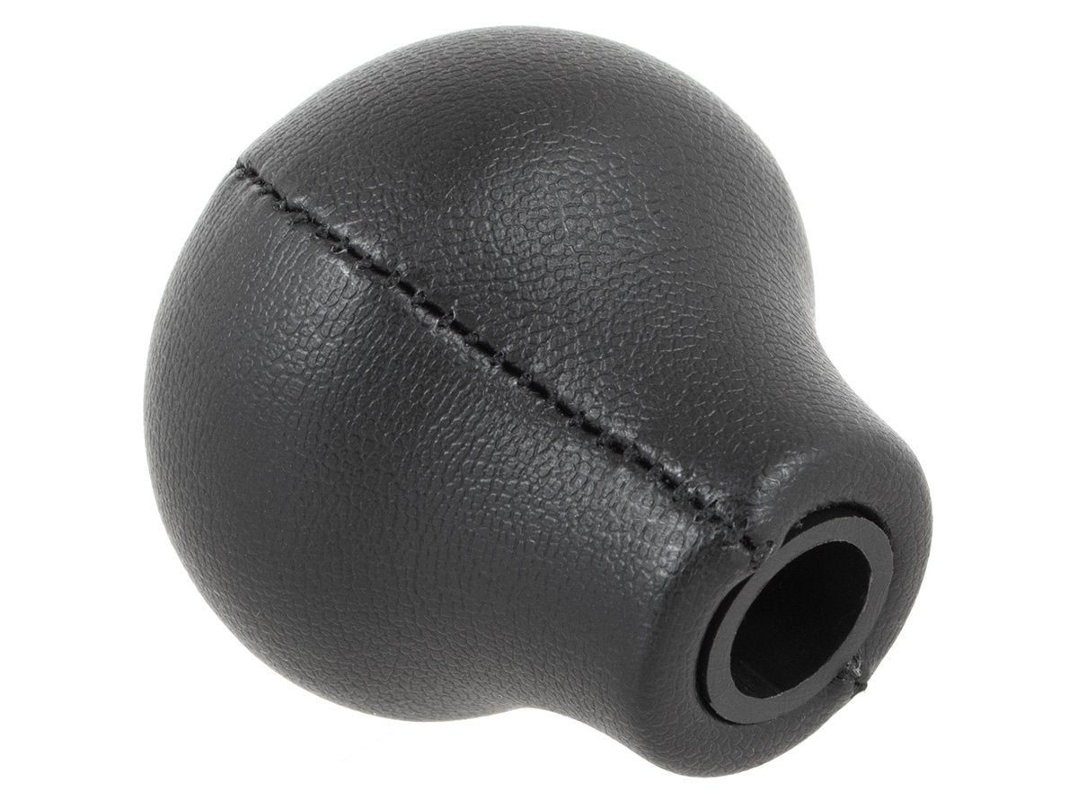 Saab 900 CROCODILE 78-93 gear knob BLACK ECO LEATHER 5 SPEED
