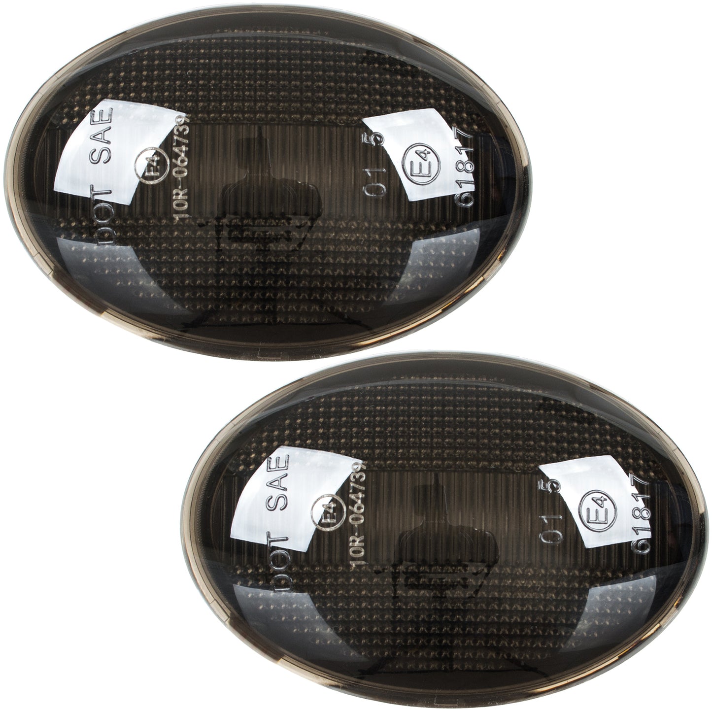 MINI R55 2006- LED DYNAMIC SMOKED SIDE INDICATOR 2 pcs. SET