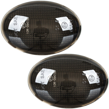 MINI R55 2006- LED DYNAMIC SMOKED SIDE INDICATOR 2 pcs. SET