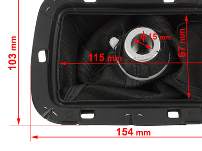 @@@@@ GEAR SHIFT KNOB + BOOT - Toyota Avensis II 03-09 5-SPEED knob + gear stick protective boot 2 pcs SET