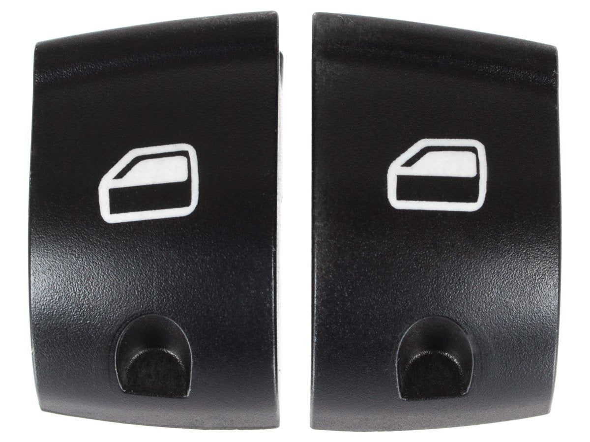 Audi A4 00-07 window switch button covers for left panel 2 pcs. set