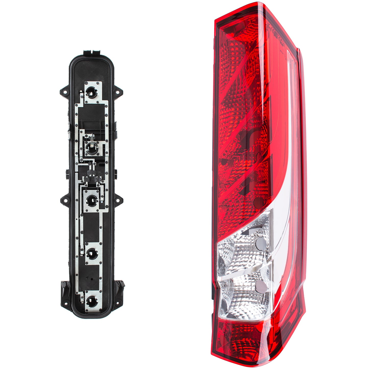 Iveco Daily VI 2014 - right tail light + right tail light insert 2 pcs. SET