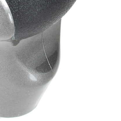 Honda Civic VIII 2005 - GEAR SHIFT KNOB GREY-BLACK 5-SPEED CAP BLACK