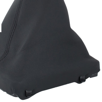 Audi A4 B8 07-15 Gear knob BLACK 5-SPEED + BLACK GAITER