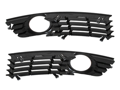 Audi A4 B6 00-04 bumper grille left + right 2pcs SET