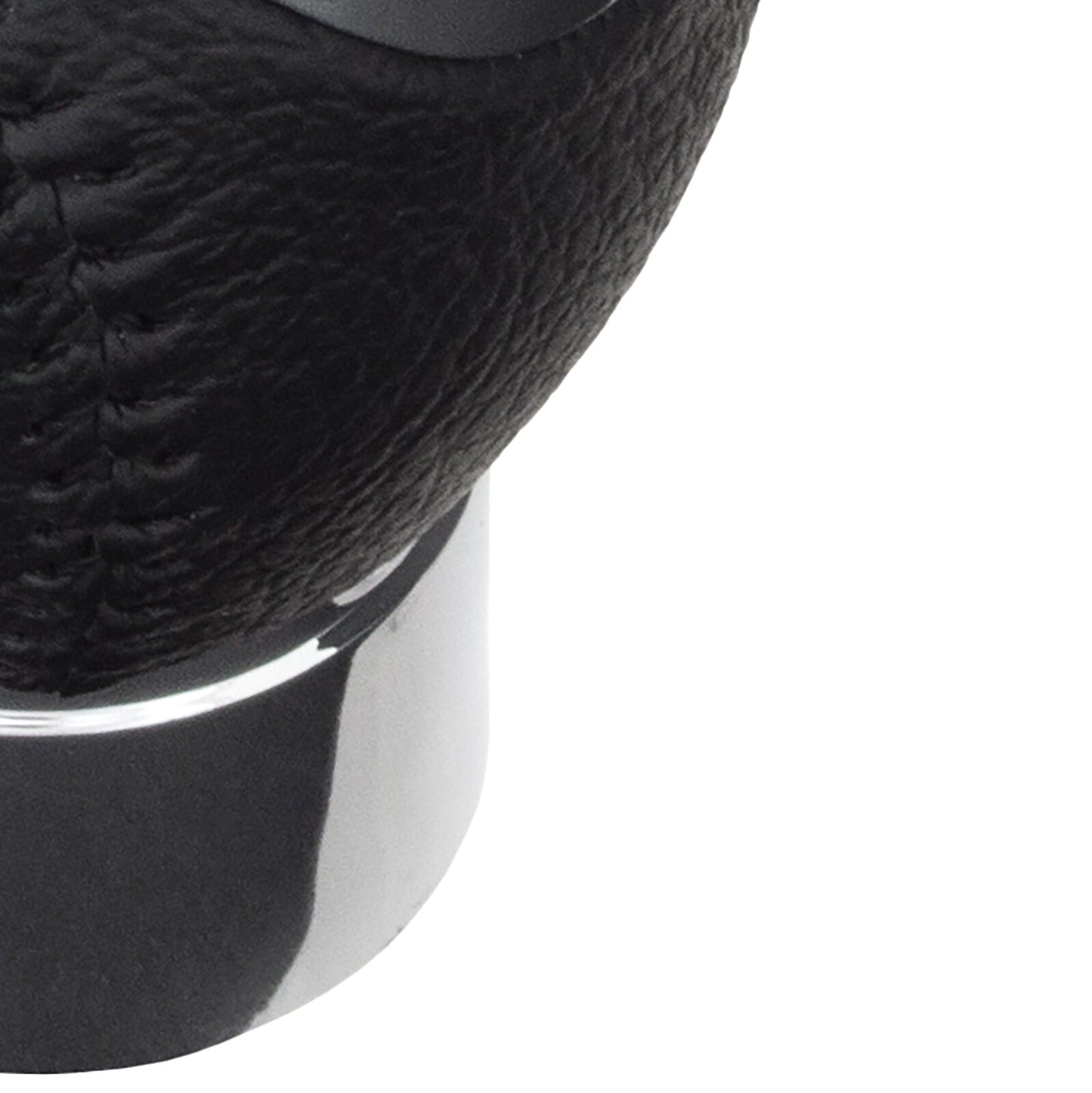 Mazda 5 05-10 gear knob BLACK LEATHER 5 SPEED 10 MM