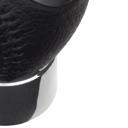 Mazda 5 05-10 gear knob BLACK LEATHER 5 SPEED 10 MM