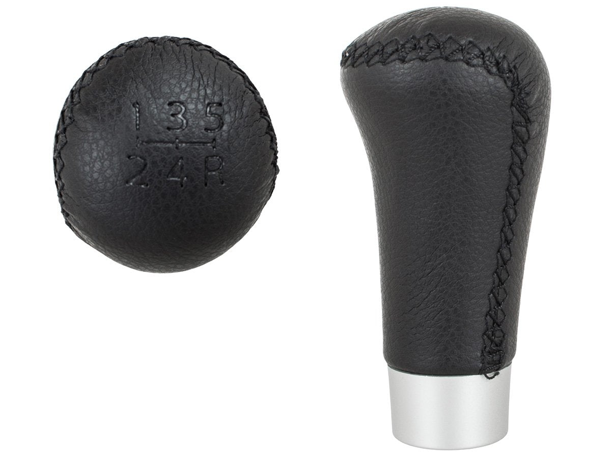 Honda Civic 00-06 gear knob BLACK ECO-LEATHER 5-SPEED