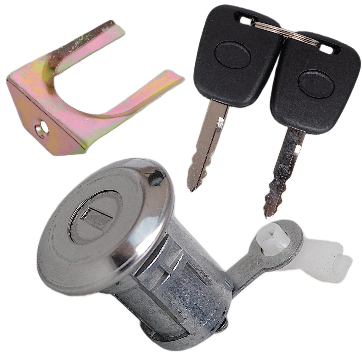 TOYOTA AYGO CITROEN C1 PEUGEOT 107 2005- Wkładka zamka z 2 kluczami Lewa