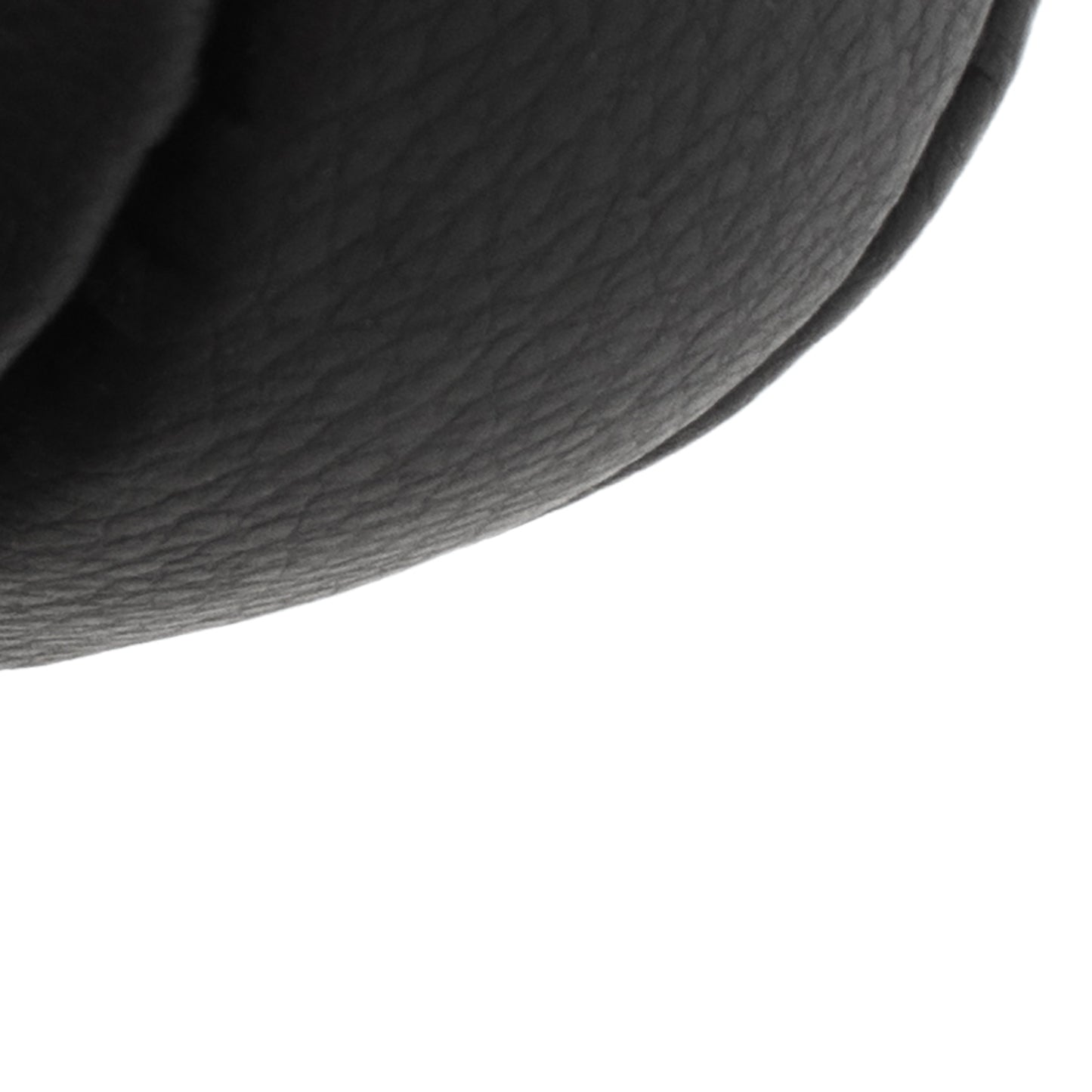 Volvo S80 06-16 gear knob BLACK ECO-LEATHER / SILVER NO SCHEME