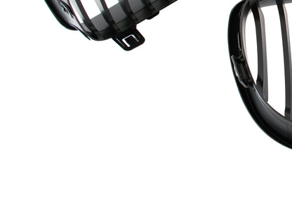 BMW 1 E81 E82 E87 E88 07-11 grilles (kidneys) left + right set BLACK MATTE