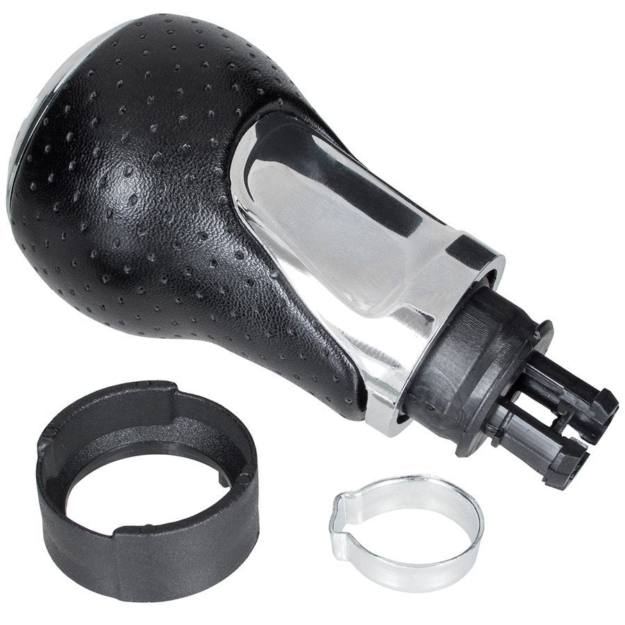 Audi A3 8L 96-03 gear knob BLACK + CHROME 6 GEARS
