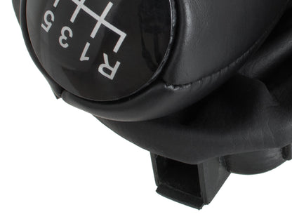 Seat Leon I 99-06 gear knob BLACK + gaiter with frame 6 SPEEDS