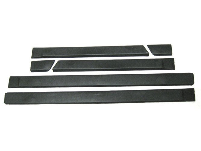 VW Golf II 87-92 5-DOOR side moldings WIDE L+R 6 pcs. set