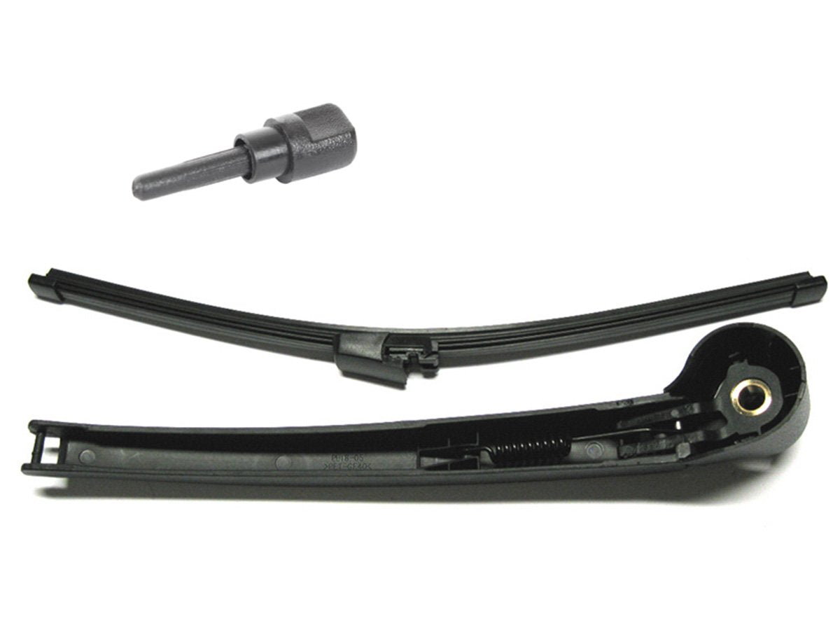 VW Tiguan 07-11 wycieraczka tylna ramię + pióro + dysza spryskiwacza tylnej szyby 2 szt KPL