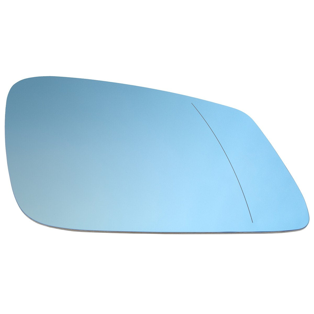 BMW 7 F01 / F02 08-15 mirror glass HEATED BLUE right