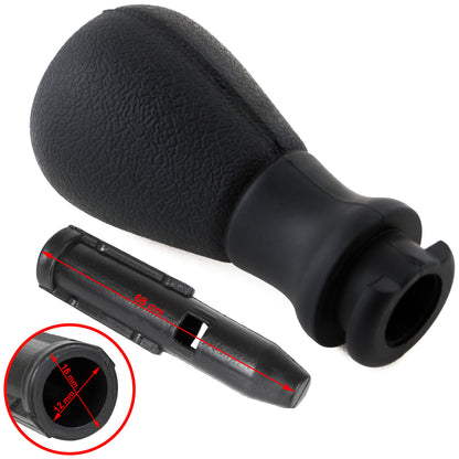 Peugeot 207 gałka zmiany biegów + adapter / przejściówka dźwigni drążka gałki zmiany biegów 2 szt. KPL