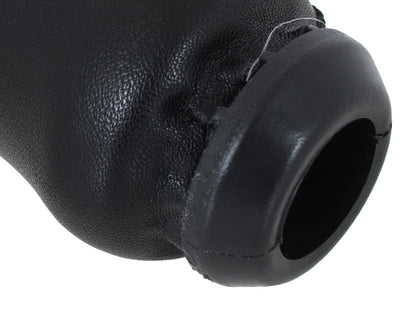 Renault Laguna II 01-07 gear knob 5 GEARS BLACK LEATHER + CHROME