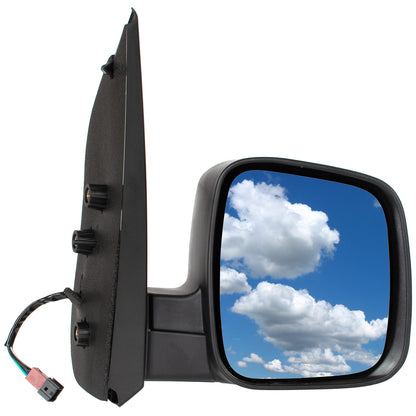 Citroen Nemo 2007 - electric exterior mirror BLACK right