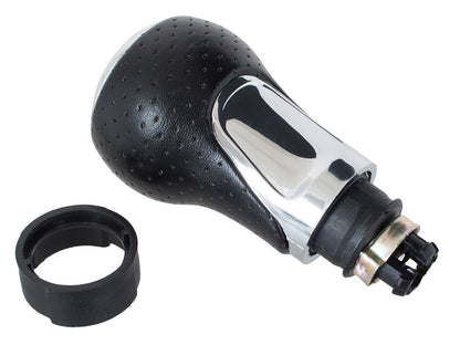 Audi A3 8L 96-03 Gear knob S-LINE BLACK + CHROME 5 SPEED (R at the top)