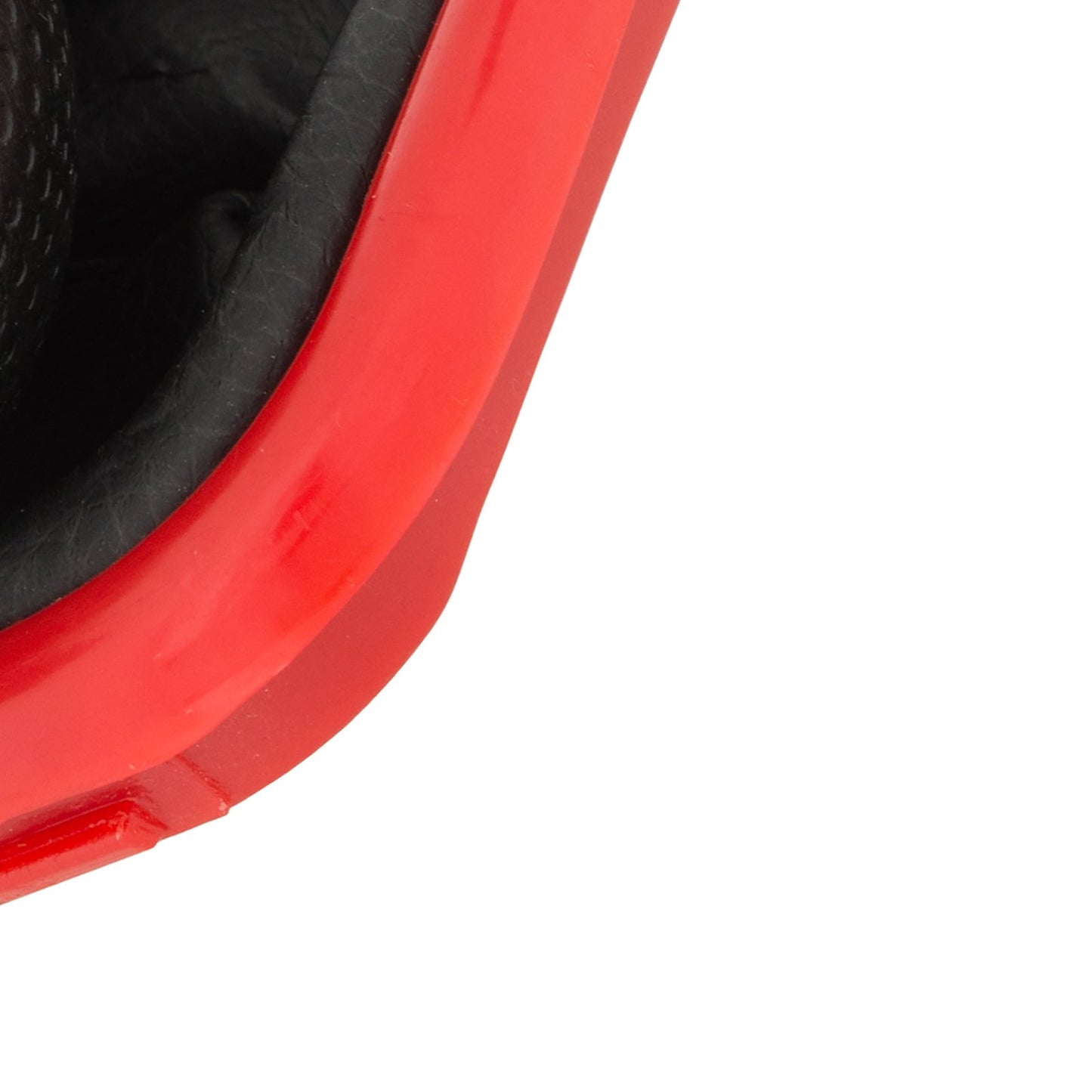 VW Golf IV 97-06 gear knob + GAITER WITH RED FRAME 6 GEARS 23 MM