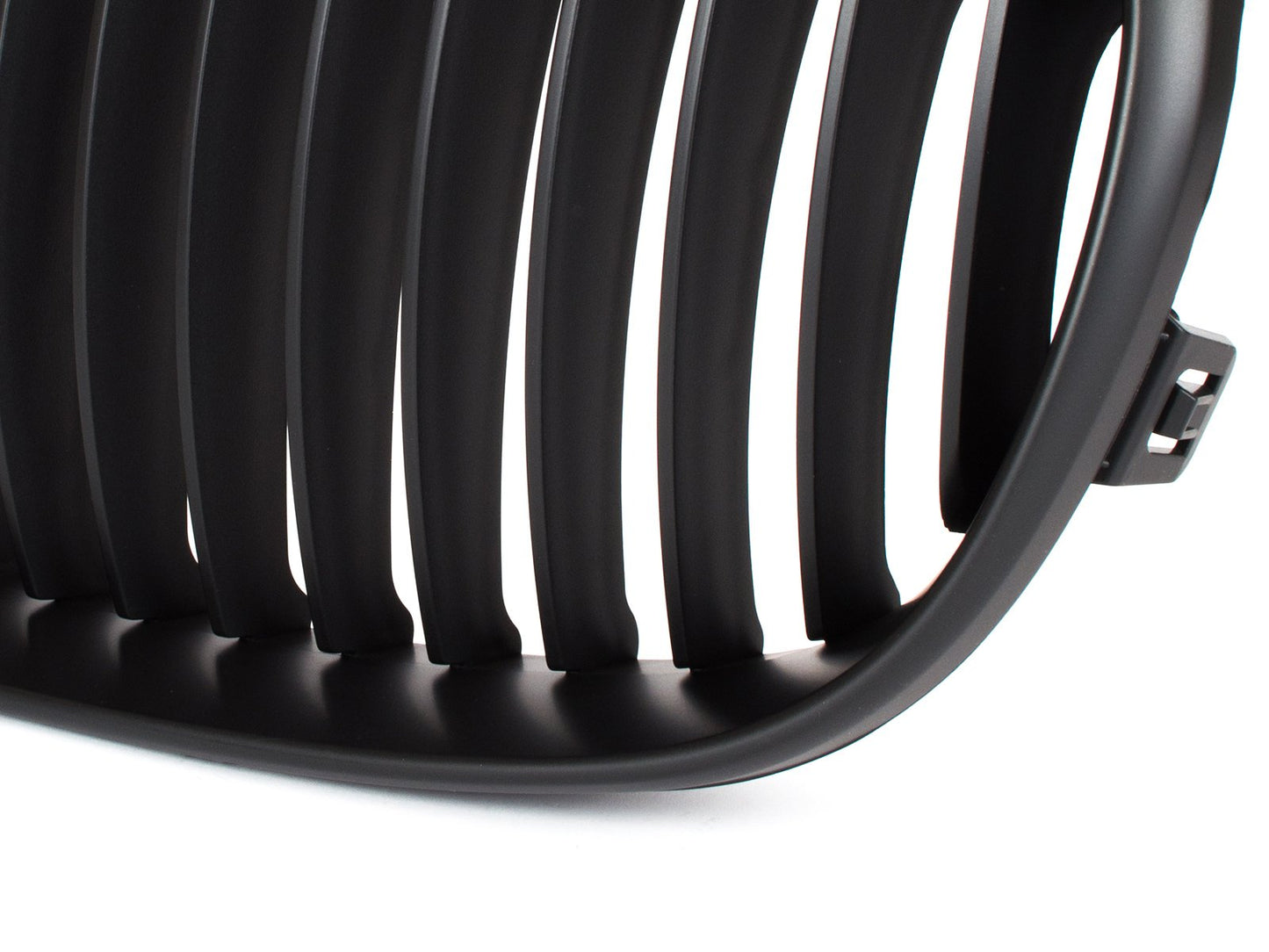 BMW 1 E81 E82 E87 E88 07-11 grilles (kidneys) left + right set BLACK MATTE