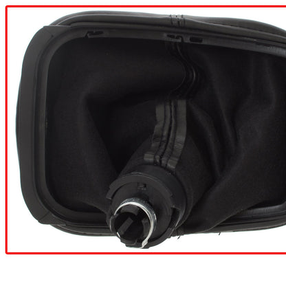 VW Golf IV 98-05 BLACK gear knob + GAITER 12 MM HOLE