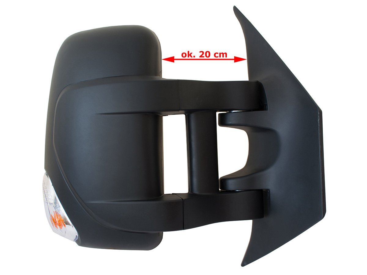 Renault Master III 2010 - electric heated door mirror LONG ARM WITHOUT SENSOR right