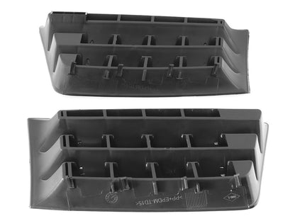 Renault Megane II 02-05 dummy grilles for front bumper left + right complete.
