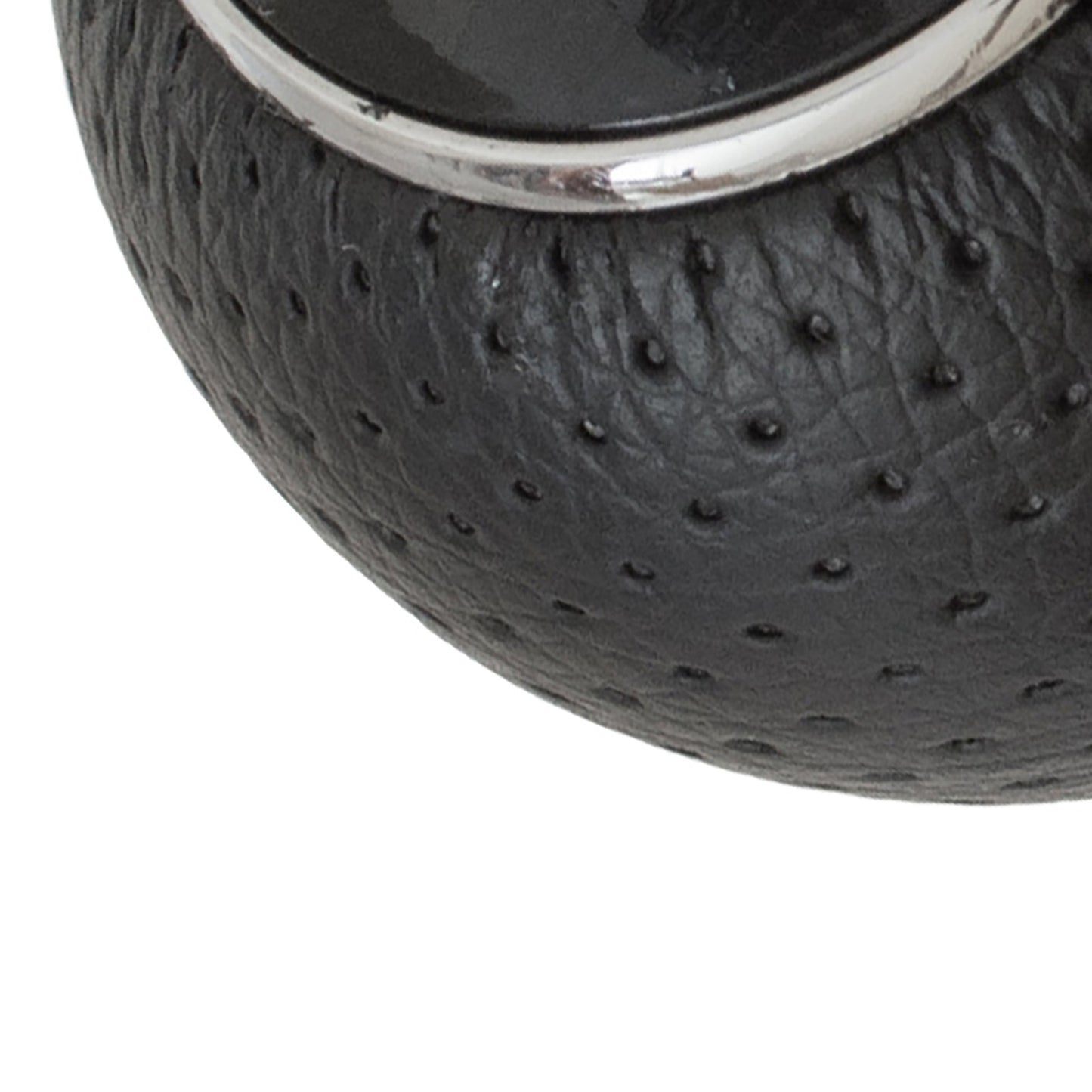 Audi A3 8P 03-12 Gear knob BLACK + CHROME 5-SPEED