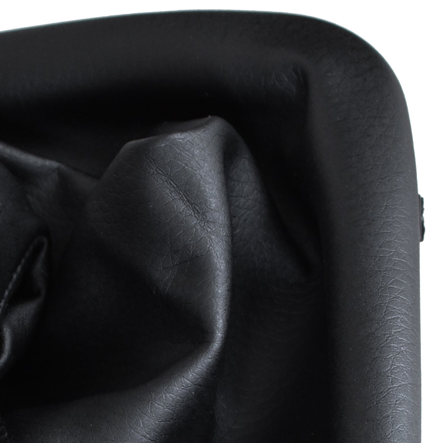 BMW 7 E32 85-94 gear knob BLACK ECO-LEATHER + gaiter BLACK with frame 5 GEARS