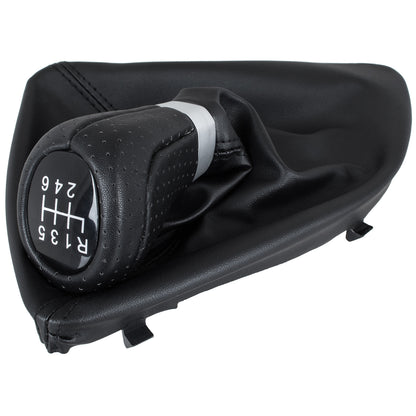 BMW 1 E87 04-07 gear knob BLACK 6 SPEED + GAITER