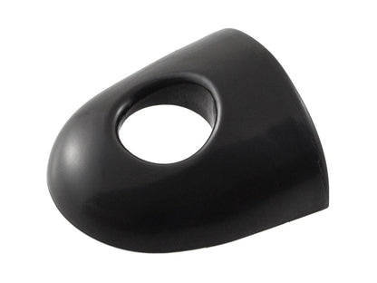 Renault Laguna II 01-07 external door handle cover BLACK WITH HOLE