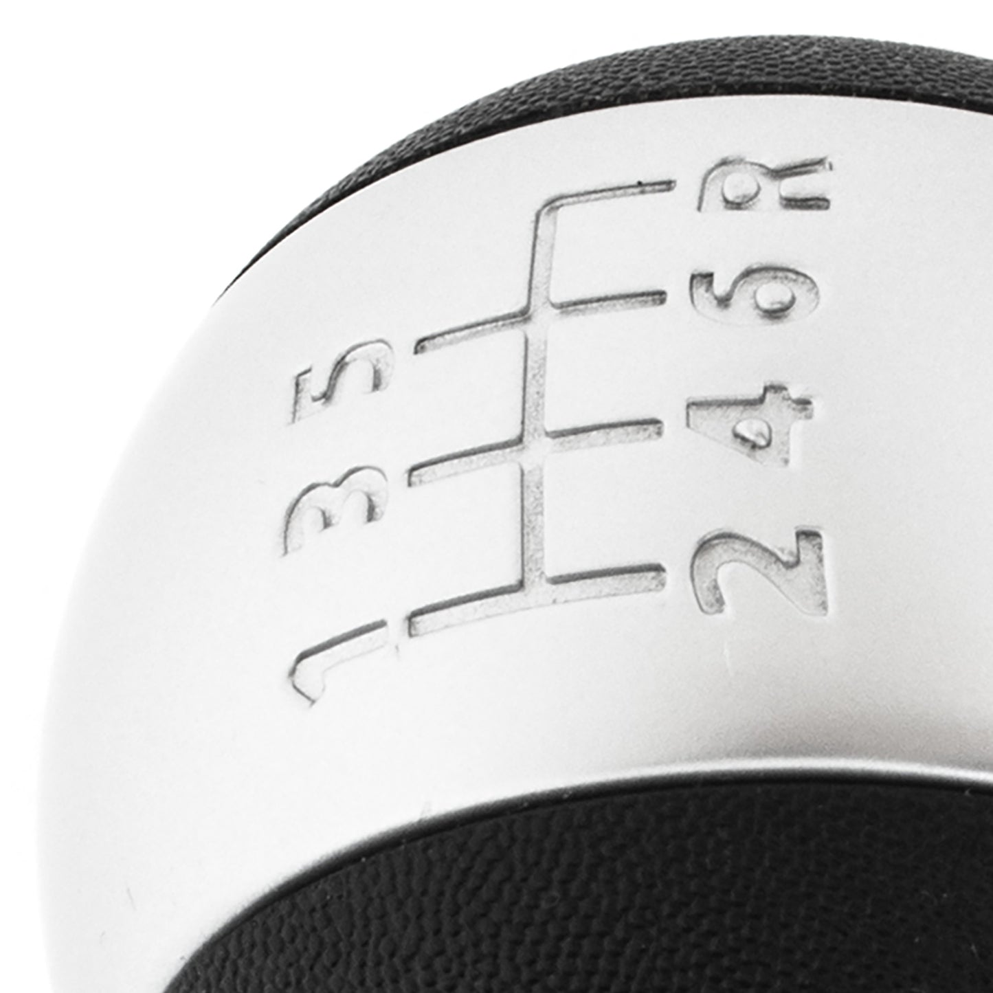 Land Rover Freelander II 07-13 Gear Knob BLACK + SILVER 6 SPEED