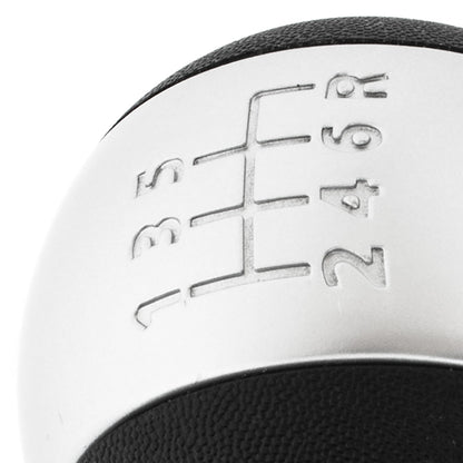 Land Rover Freelander II 07-13 Gear Knob BLACK + SILVER 6 SPEED