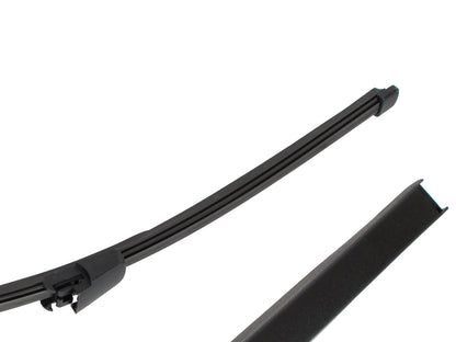 VW T5 Transporter 03-15 rear wiper arm + blade LEFT VERSION WITH DOORS + rear window washer nozzle 2 pcs SET