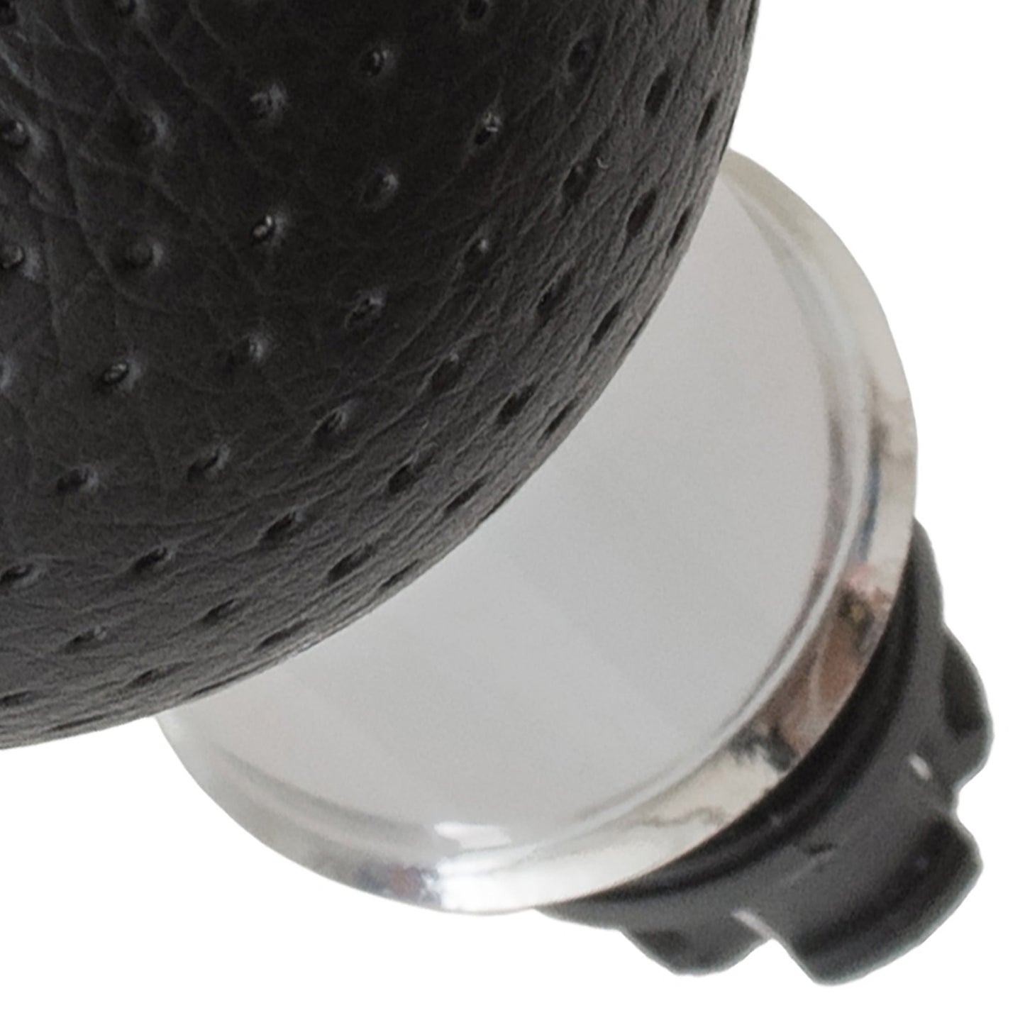 Audi A3 8P 03-12 Gear knob BLACK + CHROME 5-SPEED